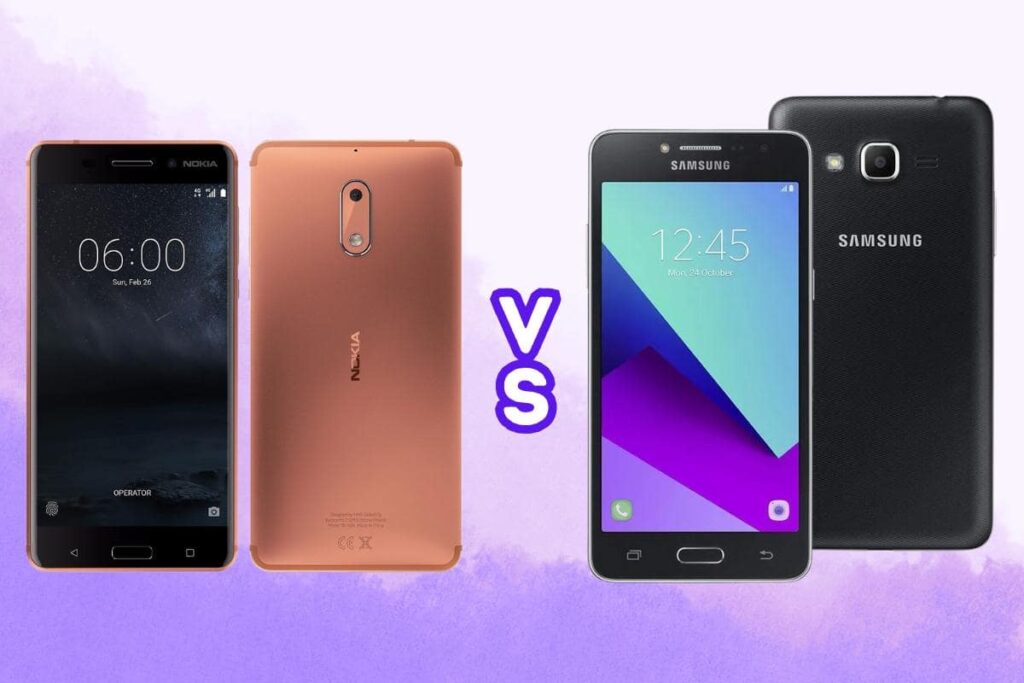 Comparativa Nokia 6 vs Samsung Galaxy J7 Prime